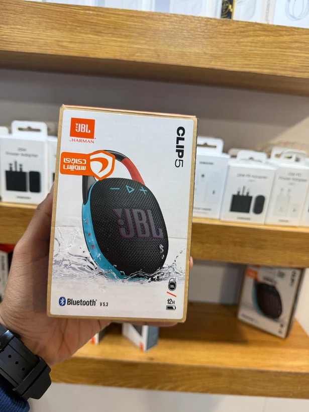 اسپیکر بلوتوثی قابل حمل جی بی ال مدل Clip5 {اصل}