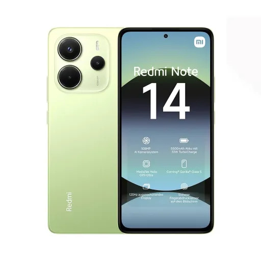 گوشی موبایل شیائومی مدل Redmi Note 14 4G دو سیم کارت ظرفیت 256 گیگابایت و رم 8 گیگابایت